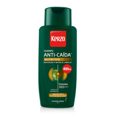 kerzo champú anti-caída cabellos secos