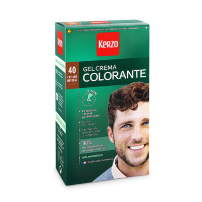 color hombre castaño tono 40