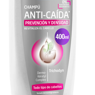 kerzo mujer champu anti-caida 400ml